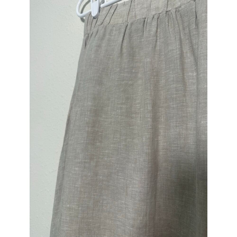 Quince 100% European Linen Maxi Skirt Flax Medium - Picture 6 of 8